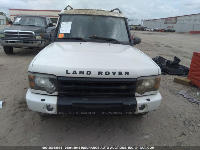 SALTY16473A809816 - 2003 LAND ROVER DISCOVERY II SE WHITE photo 6