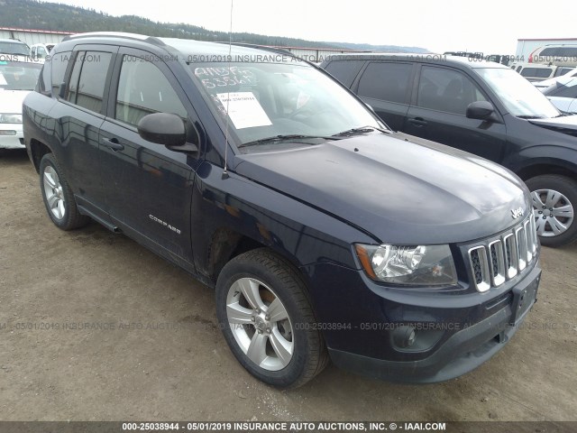 1C4NJDBB9ED535613 - 2014 JEEP COMPASS SPORT BLUE photo 1