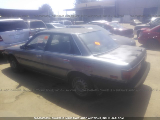 JT2VV21E5K0049896 - 1989 TOYOTA CAMRY DLX 灰色 照片 3