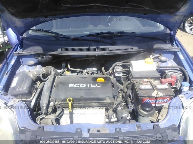 KL1TD56EX9B617724 - 2009 CHEVROLET AVEO LS/LT ლურჯი ფოტო 10