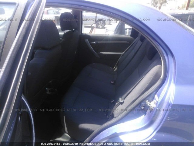KL1TD56EX9B617724 - 2009 CHEVROLET AVEO LS/LT ლურჯი ფოტო 8