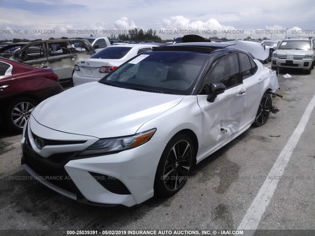 4T1BZ1HKXKU024663 - 2019 TOYOTA CAMRY XSE/XLE Ağ foto 2