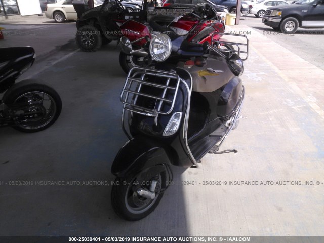 ZAPM448F675011554 - 2007 VESPA LX 150 BLACK photo 2