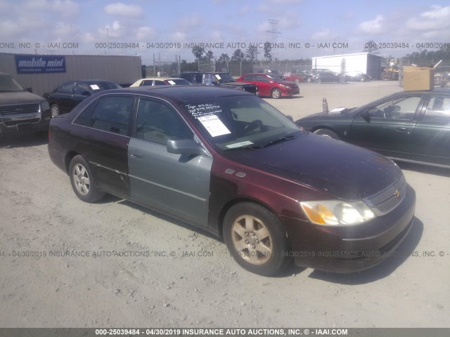 4T1BF28B6YU048028 - 2000 TOYOTA AVALON XL/XLS BURGUNDY photo 1