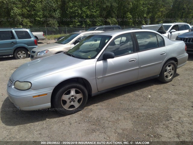 1G1ND52F04M614644 - 2004 CHEVROLET CLASSIC SILVER photo 2