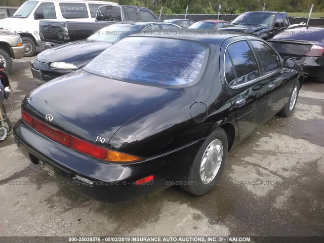 JNKAY21D3RM112094 - 1994 INFINITI J30 BLACK photo 4