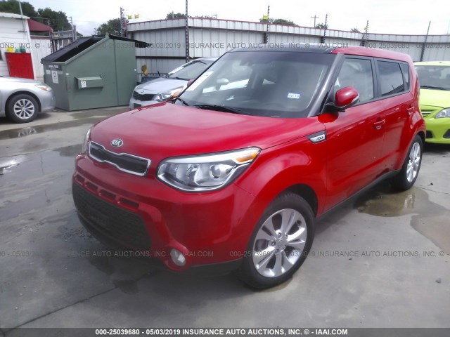 KNDJX3A55G7861963 - 2016 KIA SOUL ! Qırmızı foto 2