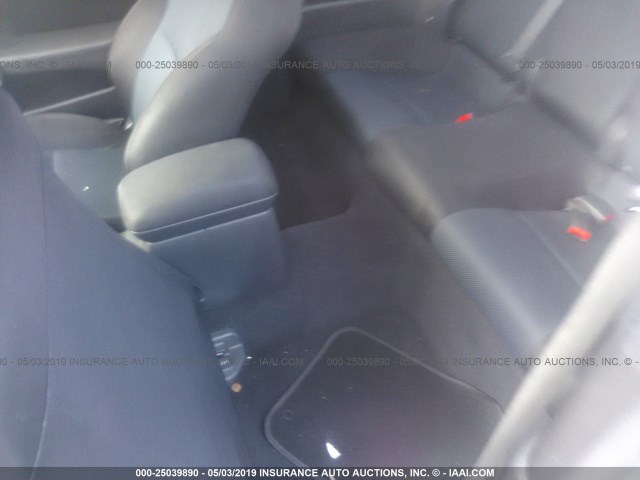 JTKDE177270188258 - 2007 TOYOTA SCION TC SILVER photo 8