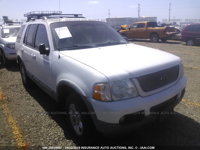 1FMZU73E02ZB29538 - 2002 FORD EXPLORER XLT WHITE photo 1