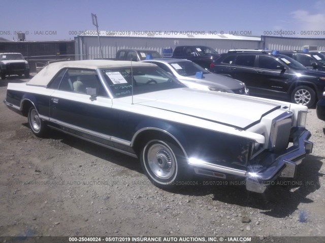 9Y89S765790 - 1979 LINCOLN CONTINENTAL  WHITE photo 1