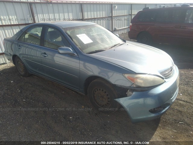 JTDBE32K730158947 - 2003 TOYOTA CAMRY LE/XLE Mavi foto 1