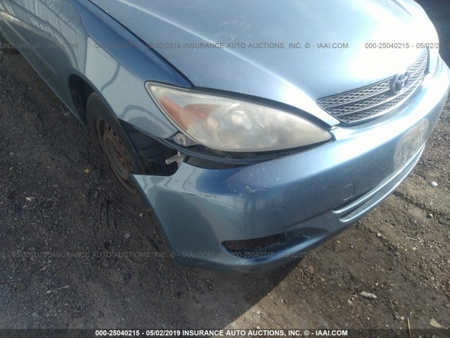 JTDBE32K730158947 - 2003 TOYOTA CAMRY LE/XLE Mavi foto 6