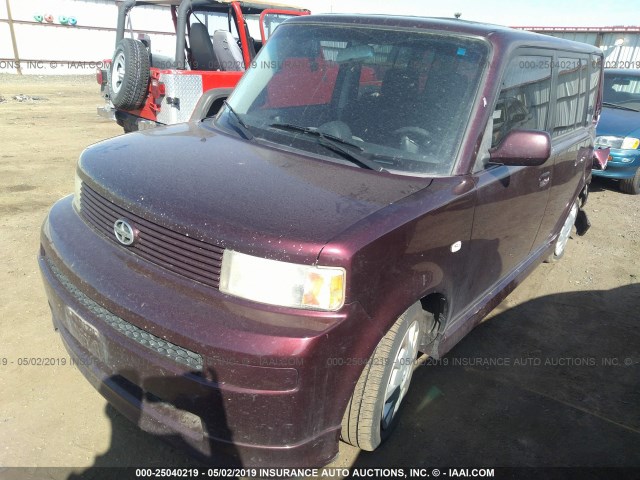 JTLKT324854023953 - 2005 TOYOTA SCION XB 勃艮第红 照片 2