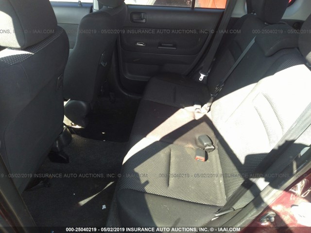 JTLKT324854023953 - 2005 TOYOTA SCION XB 勃艮第红 照片 8
