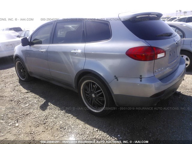 4S4WX91D384404745 - 2008 SUBARU TRIBECA SILVER photo 3