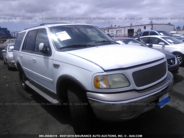 1FMFU18L42LA37293 - 2002 FORD EXPEDITION EDDIE BAUER WHITE photo 1