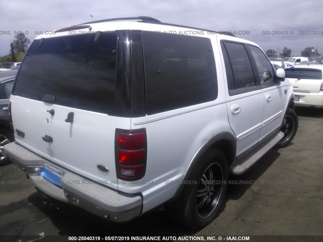 1FMFU18L42LA37293 - 2002 FORD EXPEDITION EDDIE BAUER WHITE photo 4