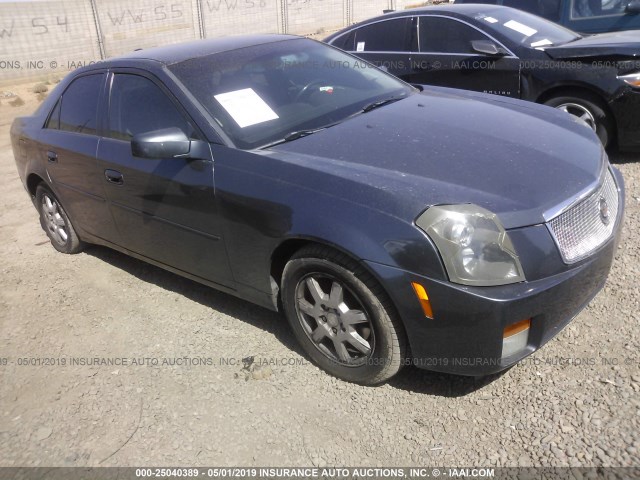 1G6DM57T970131654 - 2007 CADILLAC CTS GRAY photo 1