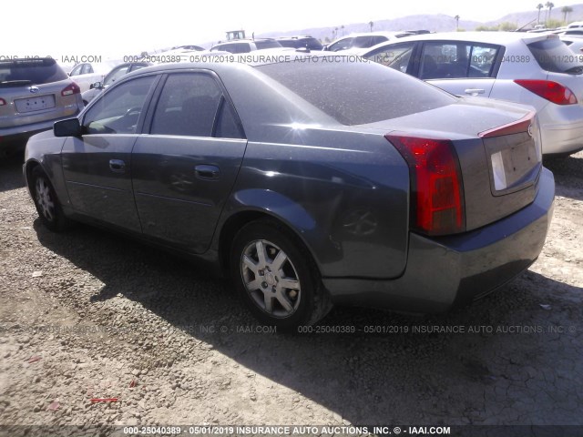 1G6DM57T970131654 - 2007 CADILLAC CTS GRAY photo 3