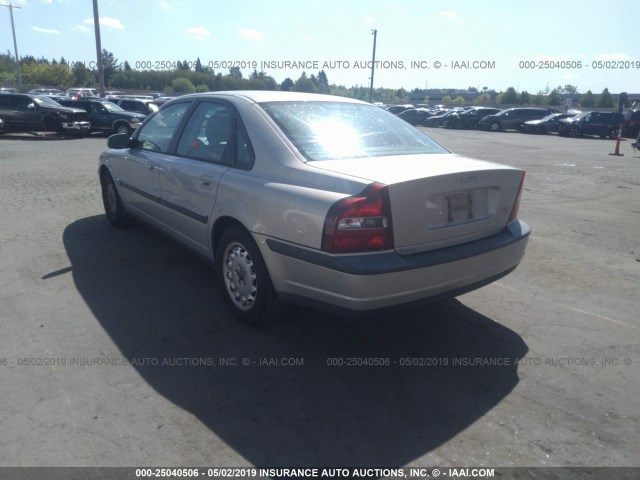 YV1TS97D3X1028460 - 1999 VOLVO S80 Champagne photo 3