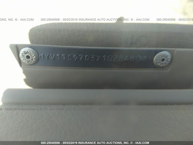 YV1TS97D3X1028460 - 1999 VOLVO S80 Champagne photo 9