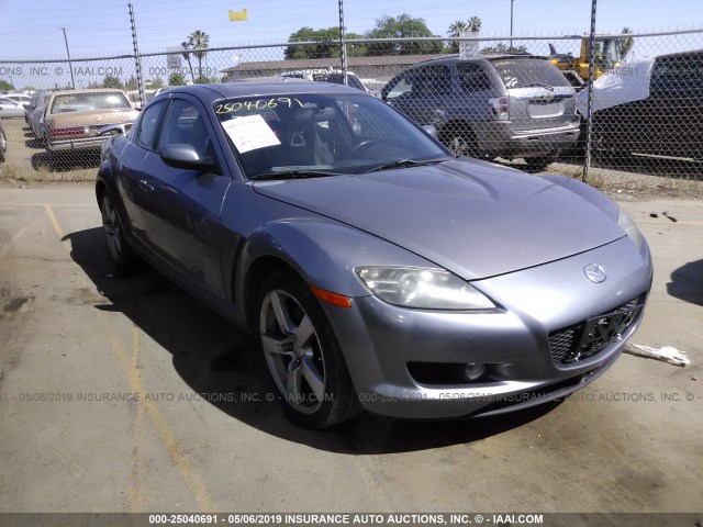 JM1FE173040127306 - 2004 MAZDA RX8 GRAY photo 1