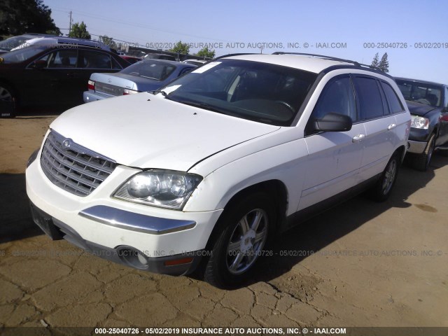 2C8GF68494R641164 - 2004 CHRYSLER PACIFICA WHITE photo 2