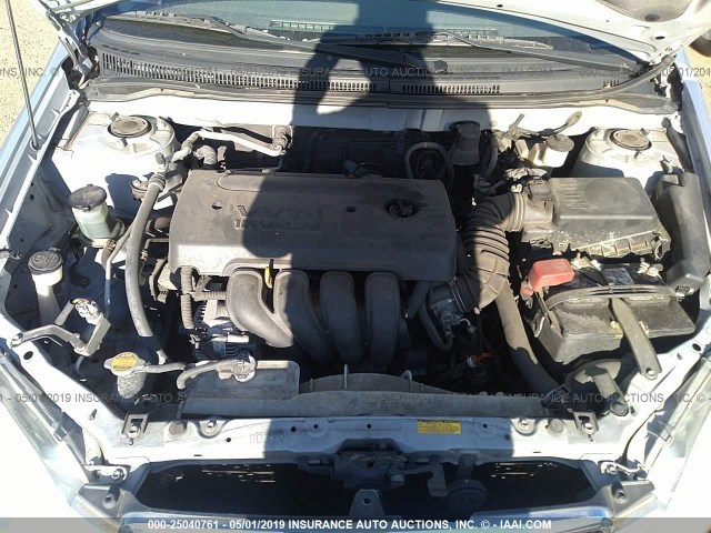 2T1BR32E56C641412 - 2006 TOYOTA COROLLA CE/LE/S SILVER photo 10