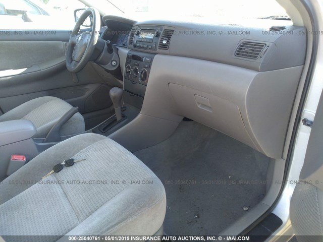 2T1BR32E56C641412 - 2006 TOYOTA COROLLA CE/LE/S SILVER photo 5