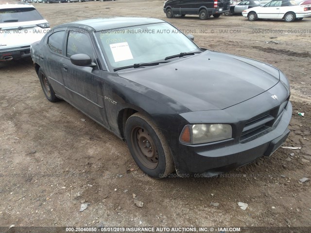 2B3KA43G86H311736 - 2006 DODGE CHARGER SE/SXT BLACK photo 1