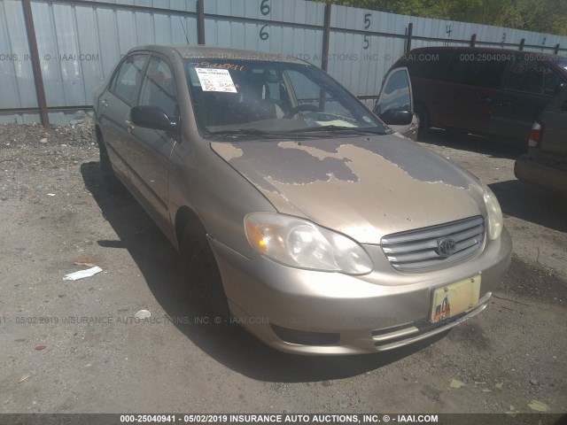 1NXBR32E04Z246095 - 2004 TOYOTA COROLLA CE/LE/S GOLD photo 1