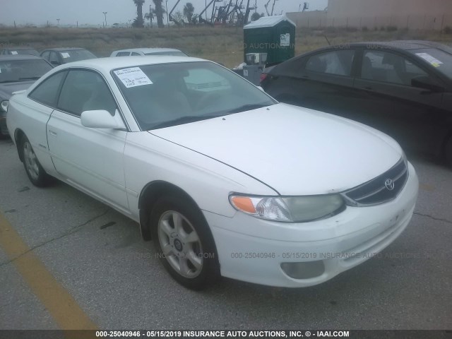 2T1CF22P41C441798 - 2001 TOYOTA CAMRY SOLARA SE/SLE WHITE photo 1