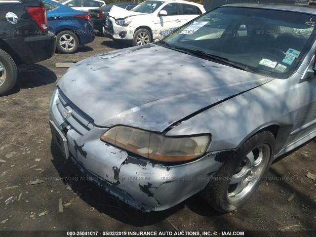 1HGCG66812A067293 - 2002 HONDA ACCORD EX/SE GRAY photo 6