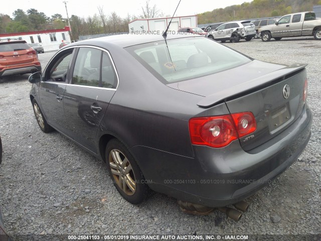 3VWEG71K87M079786 - 2007 VOLKSWAGEN JETTA WOLFSBURG GRAY photo 3