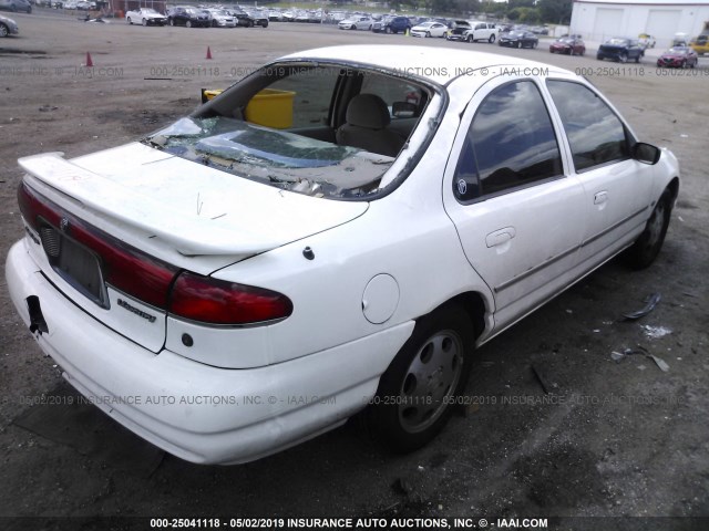 1MEFM6539YK604553 - 2000 MERCURY MYSTIQUE GS/SPORT WHITE photo 4