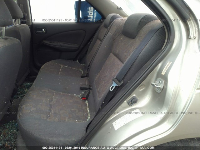 3N1BB51A61L004066 - 2001 NISSAN SENTRA SE TAN photo 8