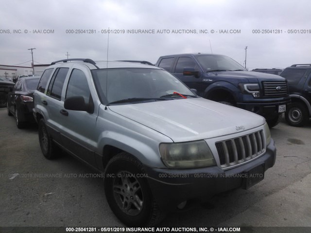 1J4GX48S54C249691 - 2004 JEEP GRAND CHEROKEE LAREDO/COLUMBIA/FREEDOM 银色 照片 1