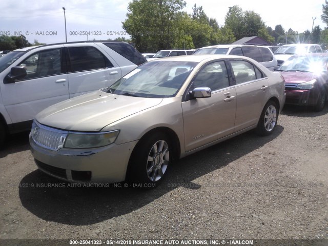 3LNHM26106R602615 - 2006 LINCOLN ZEPHYR BEIGE photo 2