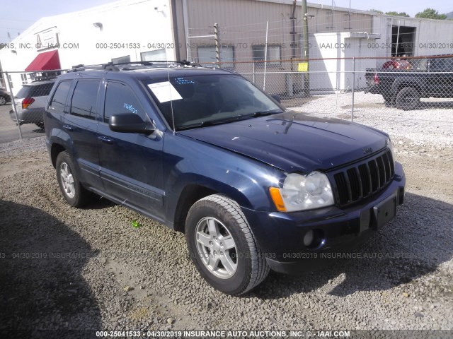 1J4GR48K56C166534 - 2006 JEEP GRAND CHEROKEE LAREDO/COLUMBIA/FREEDOM 蓝色 照片 1