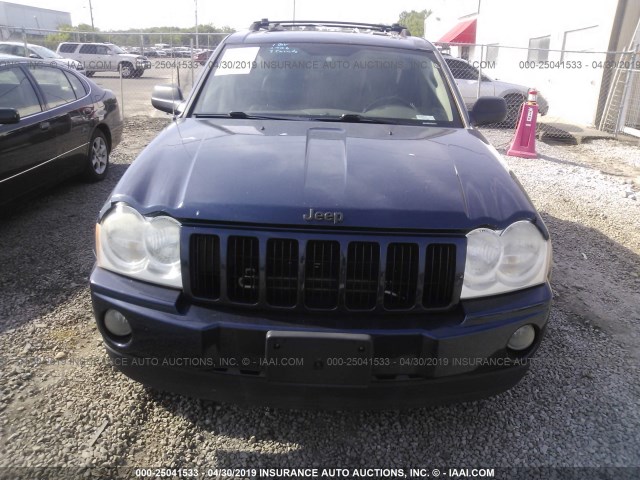 1J4GR48K56C166534 - 2006 JEEP GRAND CHEROKEE LAREDO/COLUMBIA/FREEDOM 蓝色 照片 6