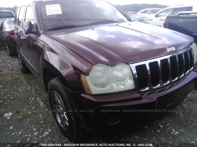 1J8GR48K17C637577 - 2007 JEEP GRAND CHEROKEE LAREDO/COLUMBIA/FREEDOM 栗色 照片 1