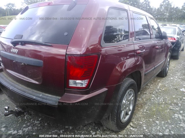 1J8GR48K17C637577 - 2007 JEEP GRAND CHEROKEE LAREDO/COLUMBIA/FREEDOM 栗色 照片 4