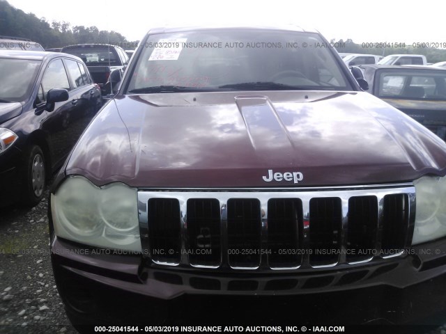 1J8GR48K17C637577 - 2007 JEEP GRAND CHEROKEE LAREDO/COLUMBIA/FREEDOM 栗色 照片 6