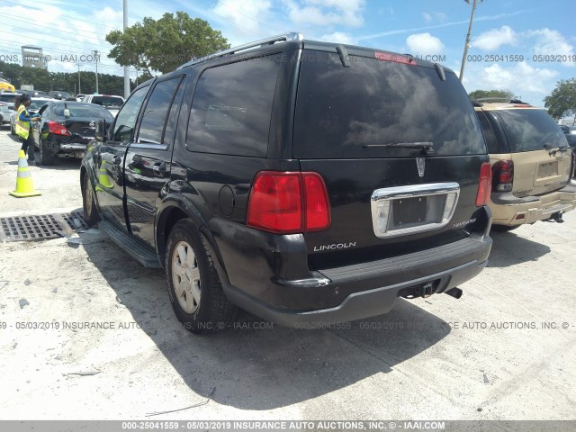 5LMFU28525LJ02893 - 2005 LINCOLN NAVIGATOR 黑色 照片 3