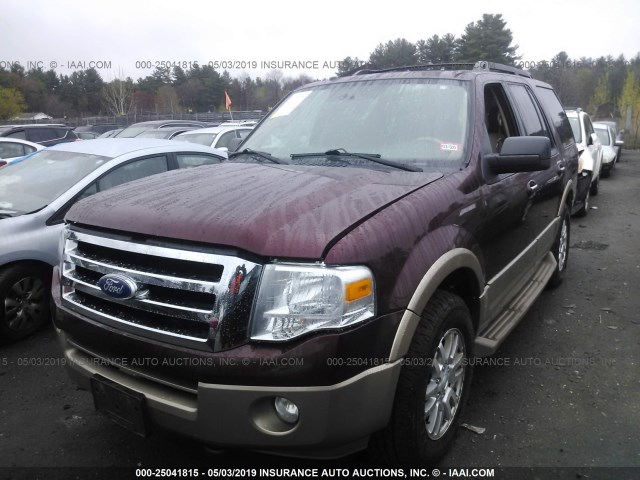 1FMJU1J5XBEF32253 - 2011 FORD EXPEDITION XLT/KING RANCH RED photo 2