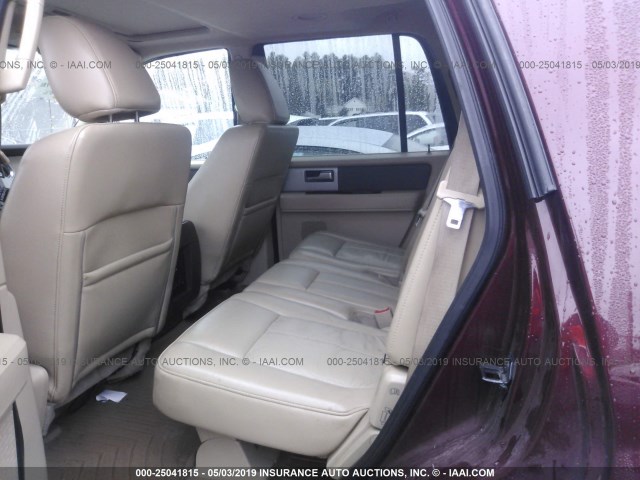 1FMJU1J5XBEF32253 - 2011 FORD EXPEDITION XLT/KING RANCH RED photo 8