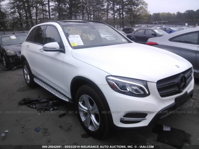 WDC0G4KB4HF218009 - 2017 MERCEDES-BENZ GLC 300 4MATIC WHITE photo 1