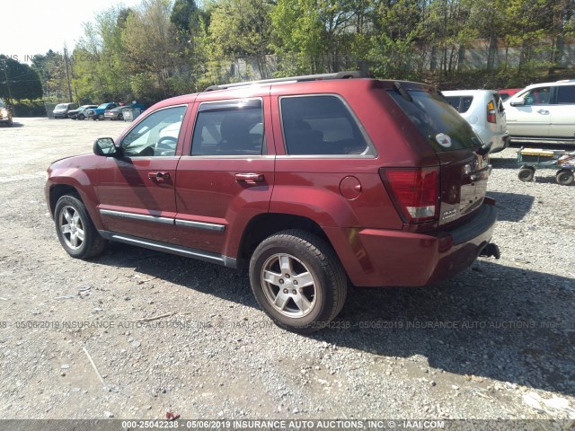 1J8GR48K37C533589 - 2007 JEEP GRAND CHEROKEE LAREDO/COLUMBIA/FREEDOM 栗色 照片 3