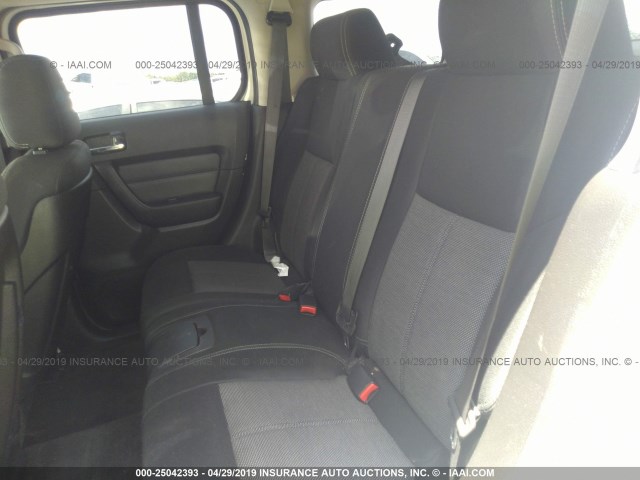 5GTEN13E988147248 - 2008 HUMMER H3 WHITE photo 8