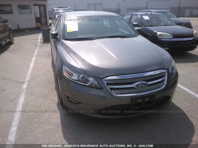 1FAHP2EW6CG111001 - 2012 FORD TAURUS SEL GRAY photo 6